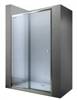 Calbati Drzwi prysznicowe 120cm przesuwne ścianka szkło 6mm 48378238